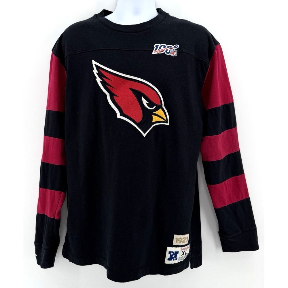 Arizona Cardinals Mitchell & Ness Throwback Sweatshirt XL NFL‎ 100  1921 Retro